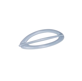 Pico Oval Hair Pin - Pastel Blue